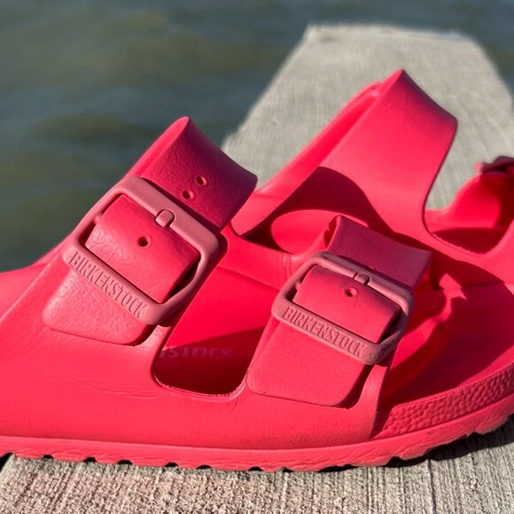 Birkenstock Arizona  EVA Sandals Coral Women's EUR 38 US 7 - Picture 4 of 8